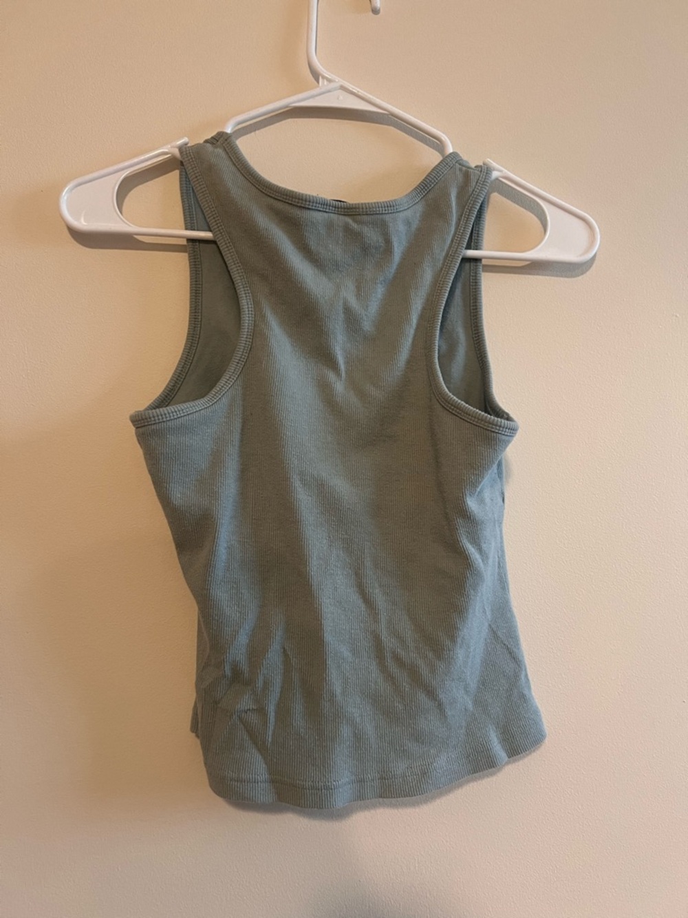 Moda International Ribbed Tank Top - Sage - Picture 3 of 5